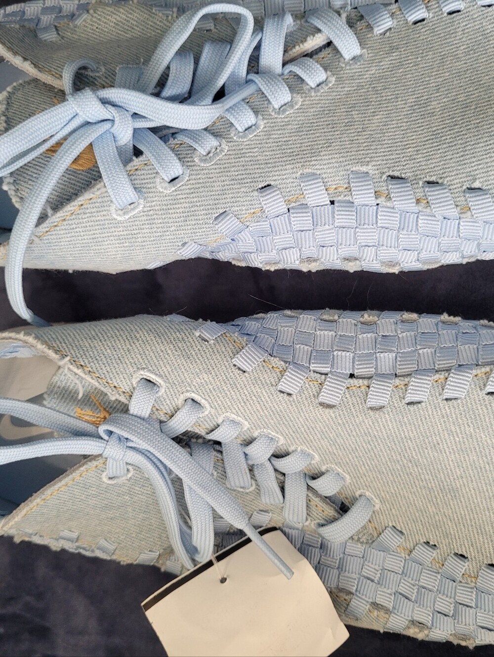 Nike Air Footscape Women's 10 Washed Denim - Picture 4 of 7